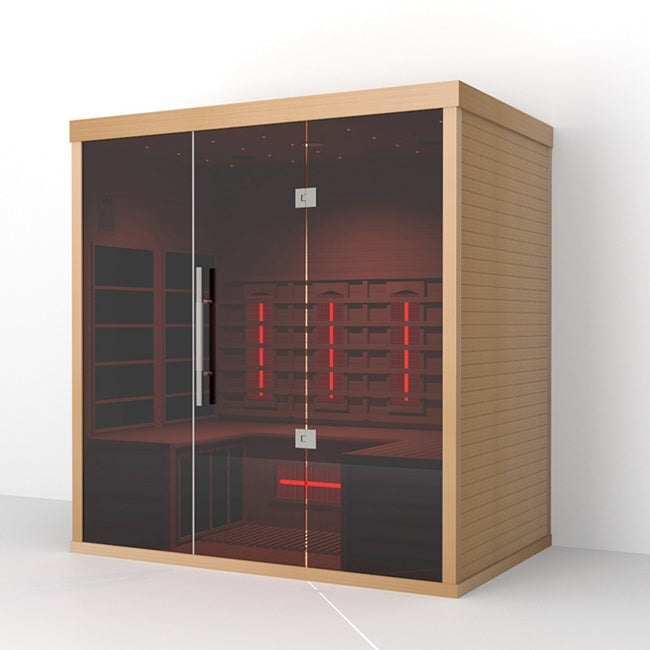 Lumin infrared sauna detail