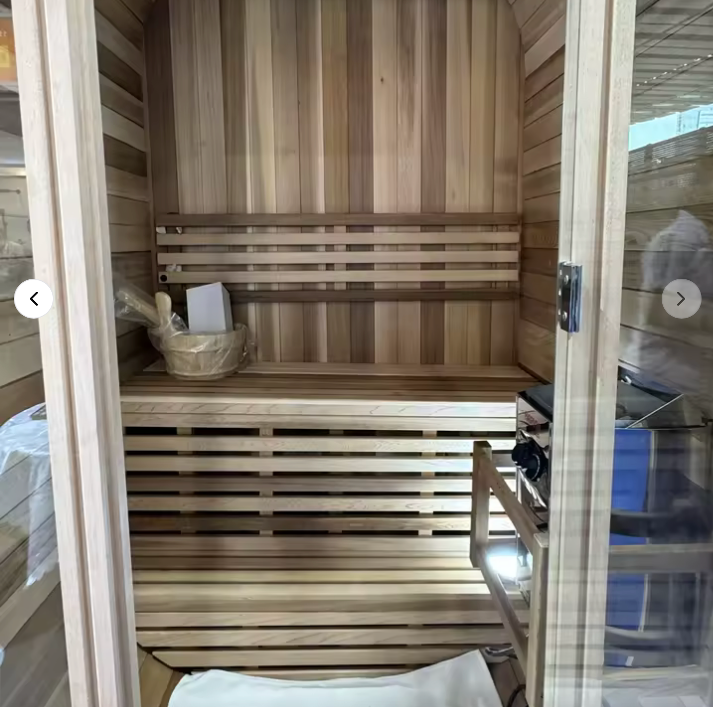 Auris One Outdoor Cedar Sauna
