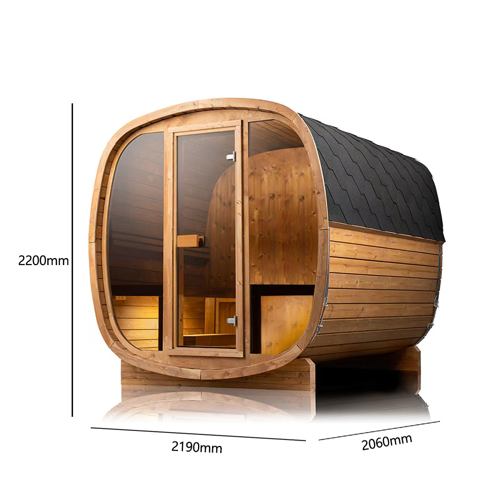 Auris Two Outdoor Cedar Sauna