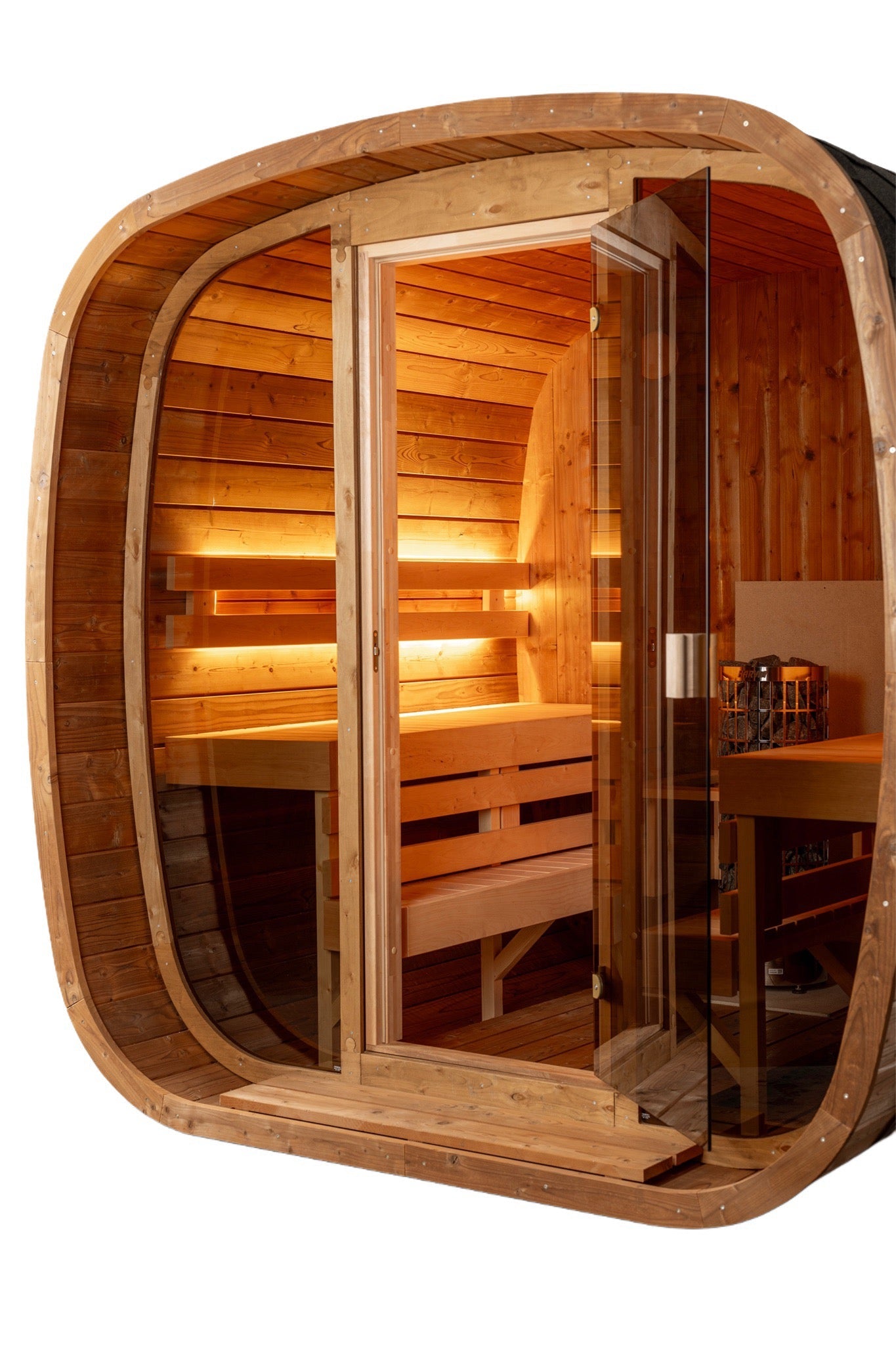 Auris Two Outdoor Cedar Sauna