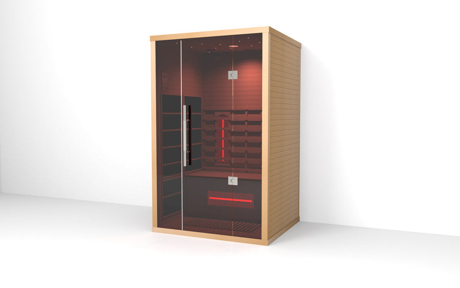 Lumin infrared sauna detail